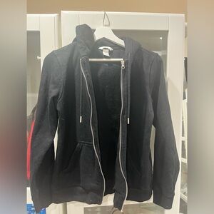 H&M black long sleeve jacket